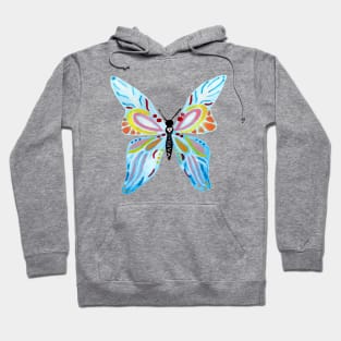 Blue Butterfly Hoodie